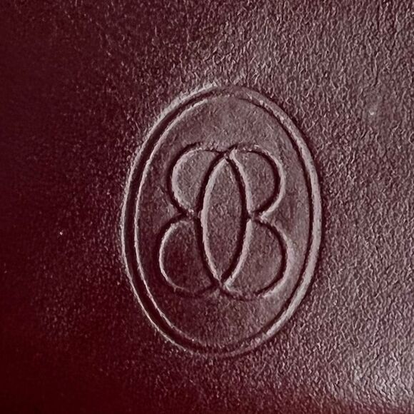 Buxton Leather Coin Purse Wallet - Wine Color - Picture 8 of 8